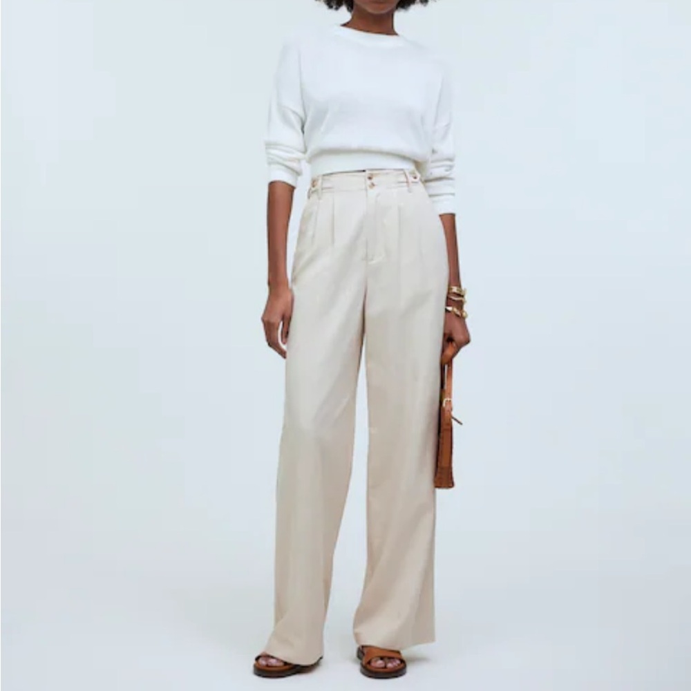 Madewell Petite Harlow Pants Size 6 in Harvest Moon